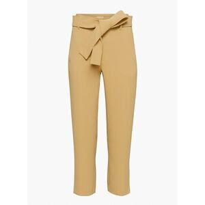 Wilfred Tie-Front Yellow Pant Size 2